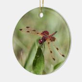 Rode limonade keramisch ornament (Links)