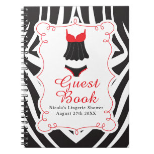 Rode lingeriefeest  notitieboek
