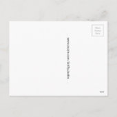 Rode linker oosterse salamander feestdagenkaart (Achterkant)