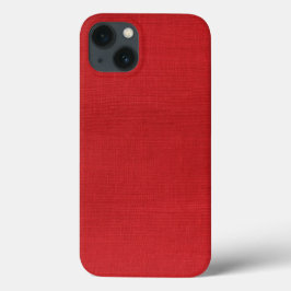 Rode linnen textuur foto achtergrond Case-Mate iPhone case