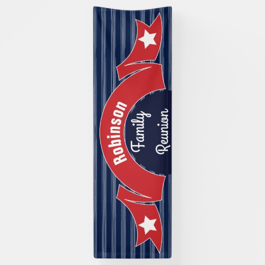 Rode Lint Banner (Verticaal)