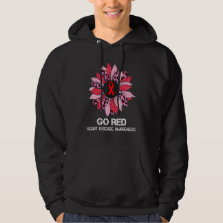 Rode Lint Week Ziektebewustzijn Maand Ga Rode Zon Hoodie