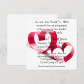 Rode lintharten kaart (Voorkant / Achterkant)