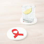 Rode linttekening zandsteen onderzetter (Zijkant)