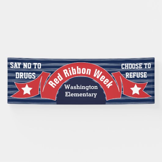 Rode lintweek - drugsvrije banner (Horizontaal)