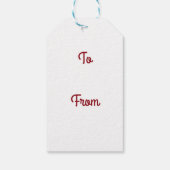 Rode lip cadeaulabel (Achterkant)