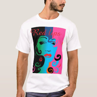 Rode lippen 2 t-shirt