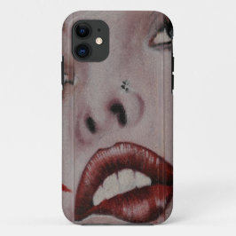 Rode lippen Case-Mate iPhone case