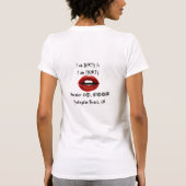 Rode lippen, Dirty 30'sPub Crawl T-shirt (Achterkant)
