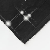 Rode lippen druppelen glitter glam sparkle fleece deken (Hoek)