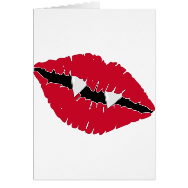 Rode lippen en kannen (Voorkant)