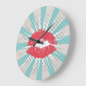 Rode lippen grote klok (Hoek)