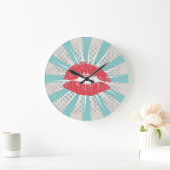 Rode lippen grote klok (Huis)