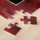 Rode Lippen Korset Legpuzzel (Zijkant)