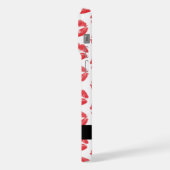 Rode lippen, kus, lippenstift, Jouw naam, personal iPhone Hoesje (Linkerkant)