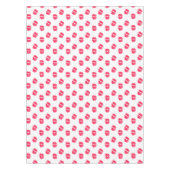 Rode Lippen Kus Lipstick Kisses Valentijnsdag Lief Tafelkleed (Voorkant)