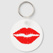 RODE LIPPEN KUS SLEUTELHANGER (Achterkant)