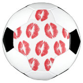 Rode Lippen, Lippenpatroon, Rode Lippenstift, Kus Voetbal (Gedraaid)