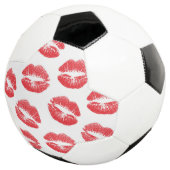Rode Lippen, Lippenpatroon, Rode Lippenstift, Kus Voetbal (Drie kwart)