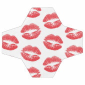 Rode Lippen, Lippenpatroon, Rode Lippenstift, Kus Voetbal (Enkel)