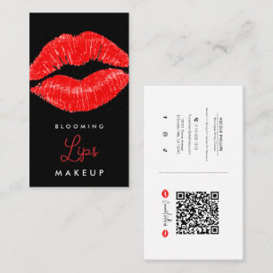 Rode Lippen Lippenstift Lip Stain Make-up Sociale Visitekaartje