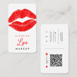Rode Lippen Lippenstift Lip Stain Make-up Sociale Visitekaartje
