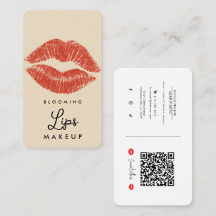 Rode Lippen Lippenstift Lip Stain Make-up Sociale  Visitekaartje