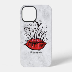 Rode Lippen Make-up Artiest Naam iPhone 12 Hoesje