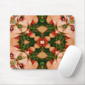 Rode Lippen Mandala Muismat (Met muis)