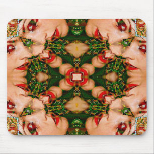 Rode Lippen Mandala Muismat