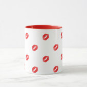 Rode lippen mok (Midden)