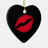 Rode Lippen Ornament (Rechts)
