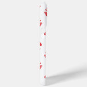 Rode lippen, patroon van lippen, rode lippenstift, Case-Mate iPhone case (Achterkant / Rechts)