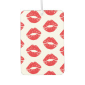 Rode lippen, rode lippenstift, kus, patroon van li luchtverfrisser (Voorkant)