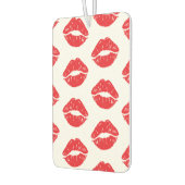 Rode lippen, rode lippenstift, kus, patroon van li luchtverfrisser (Links)