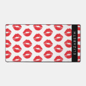 rode lippen, rode lippenstift, lippatroon, Jouw na Bureaumat (Voorkant)