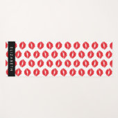 rode lippen, rode lippenstift, lippatroon, Jouw na Yogamat (Voorkant (horizontaal))