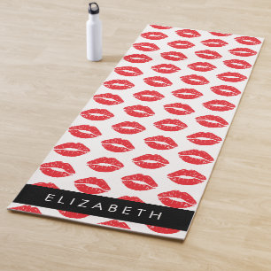 rode lippen, rode lippenstift, lippatroon, Jouw na Yogamat