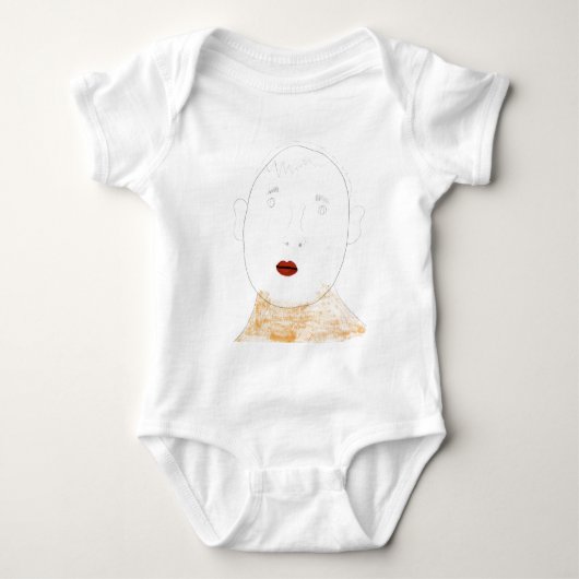 Rode lippen romper (Voorkant)