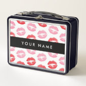 Rode lippen, roze lippen, kus, Jouw naam, personal (Voorkant)