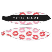 Rode lippen, roze lippen, kus, Jouw naam, personal Basketbal (Panelen)