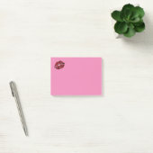 Rode lippen Roze post-it notities Post-it® Notes (Kantoor)