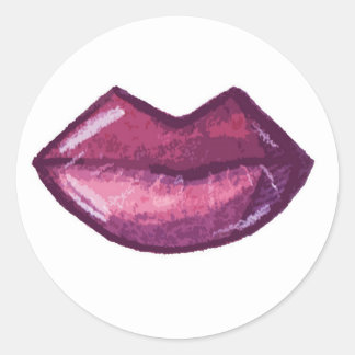 Rode Lippen Sticker
