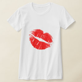 Rode lippen T-Shirt