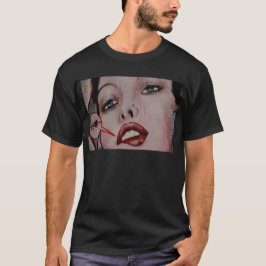 Rode lippen t-shirt