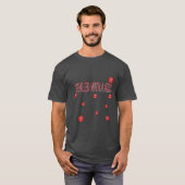 rode lippen t-shirt (Voorkant volledig)