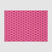 Rode Lippen Valentijns  Kisses Pixel Art Pattern Tissuepapier (Voorkant)