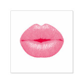 Rode lippenstift kus  zelfinktende stempel (Design)