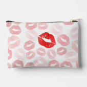 Rode Lippenstift Lippen Cosmetische Make-uptas Etui (Achterkant)