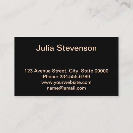 Rode lippenstift, retro visitekaartje (Achterkant)